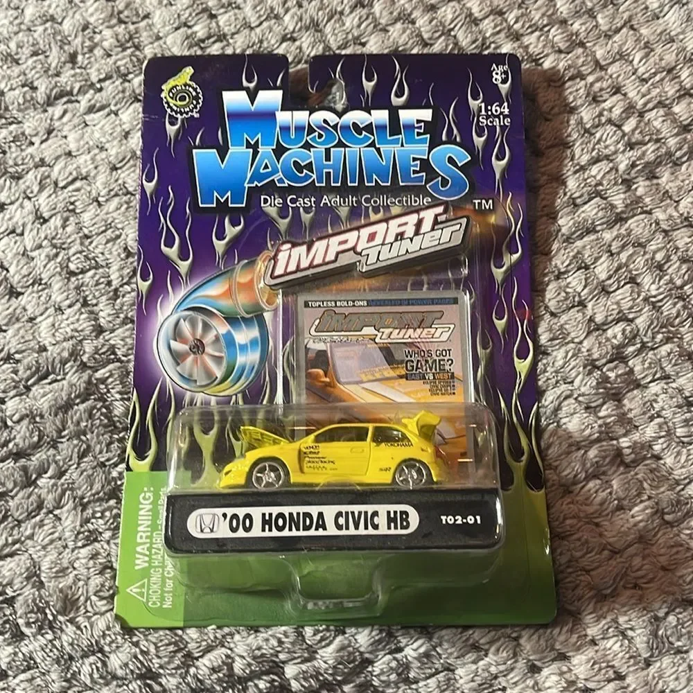 New muscle machines 1:64 scale  diecast adult collectible 2000 Honda Civic HB